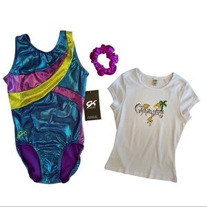 Girls Gymnastics GK Leotard NWT Adult XS